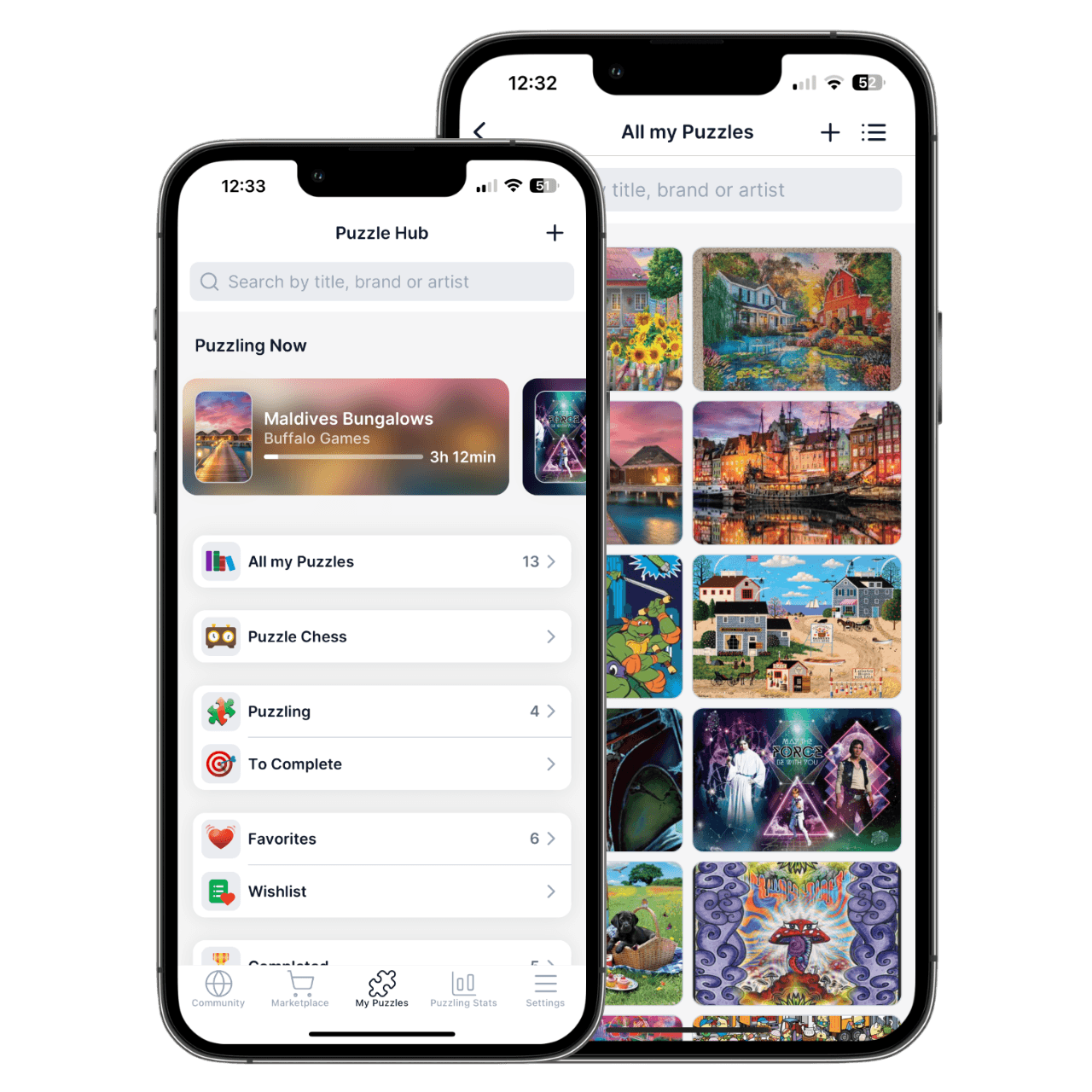 Your Organized Puzzle Library